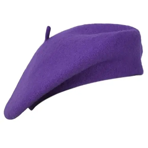 Umeepar Wool French Beret Hat for Women - 1