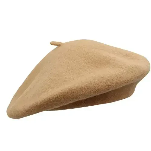 Umeepar Wool French Beret Hat for Women - 1