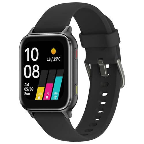 UMIDIGI Akıllı Saat Uwatch 5S Erkek ve Kadınlar için, SpO2 Oksijen Doygunluğu Algılama, Sağlık ve Fitness Takip Cihazı, 1.7” Dokunmatik Ekran, 5ATM Su Geçirmez, Kalp Atış Hızı Monitörü, Android iOS için Uyku Takibi - 10