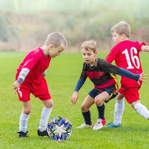 Umumi Chempionlar Ligasi Futbol Muxlislari Esdalik Buyumlari Futbol Kolleksiyasi Hajmi: 5 Bolaning Tug'ilgan Kuni Uchun Eng Yaxshi Sovg'a, Ko'k - 5