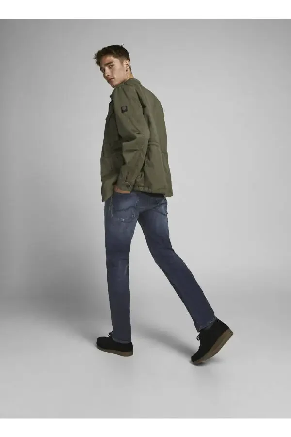 Uncolored denim pants, size 29-30. - 2