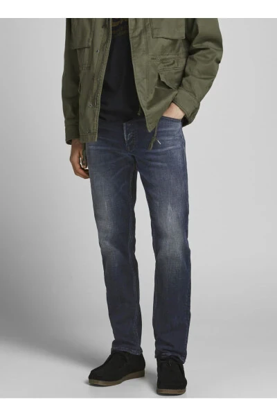 Uncolored denim pants, size 29-30. - 4