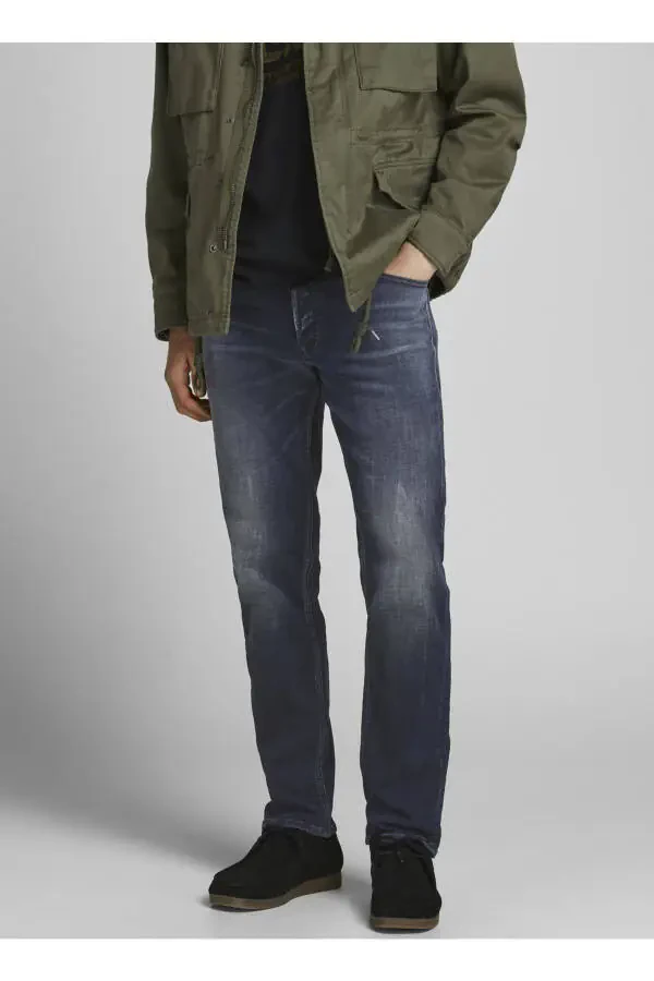 Uncolored denim pants, size 29-30. - 4