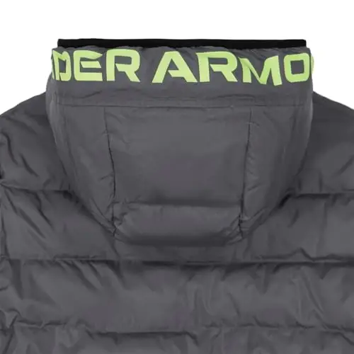 Under Armour boys Pronto Colorblock Puffer Jacket, Mid-weight, Zip Up Closure, Repels Water - 4