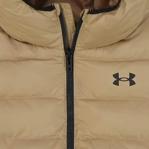 Under Armour Boys' Pronto Hooded Puffer Jacket | Lightweight Design for Everyday Wear, Water-Repellent Finish to Stay Dry, Insulated Warmth for Cold Days - 3