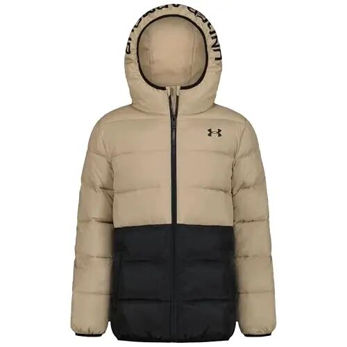 Under Armour Boys' Pronto Hooded Puffer Jacket | Lightweight Design for Everyday Wear, Water-Repellent Finish to Stay Dry, Insulated Warmth for Cold Days - 1