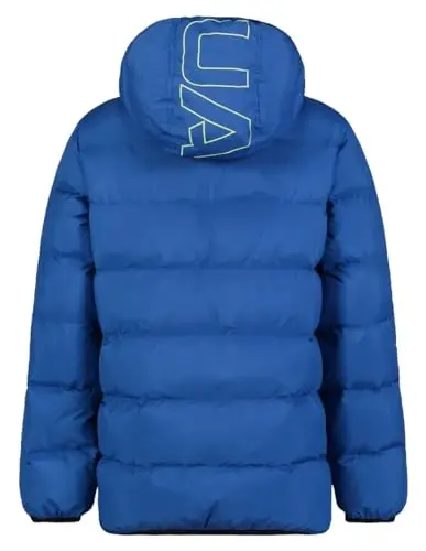 Under Armour Boys' Pronto Puffer Jacket, Mid-Weight, Zip Up Closure, Repels Water - 2