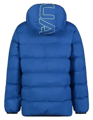 Under Armour Boys' Pronto Puffer Kurtkasi, O'rta Og'irlik, Fermuarli Yopilish, Suvni Qaytaradi - 2