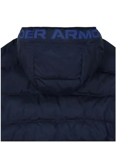 Under Armour boys Pronto Colorblock Puffer Jacket, Mid-weight, Zip Up Closure, Repels Water - 4