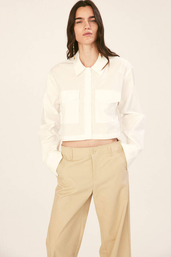 Unhemmed Gabardine Chino - 2