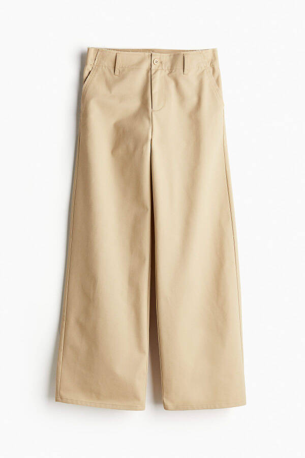 Unhemmed Gabardine Chino - 4