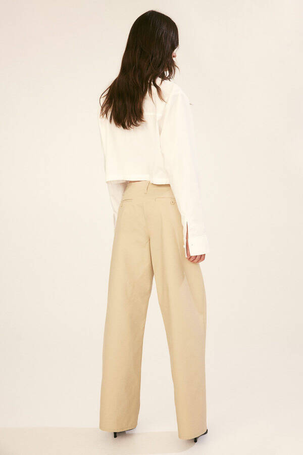 Unhemmed Gabardine Chino - 6