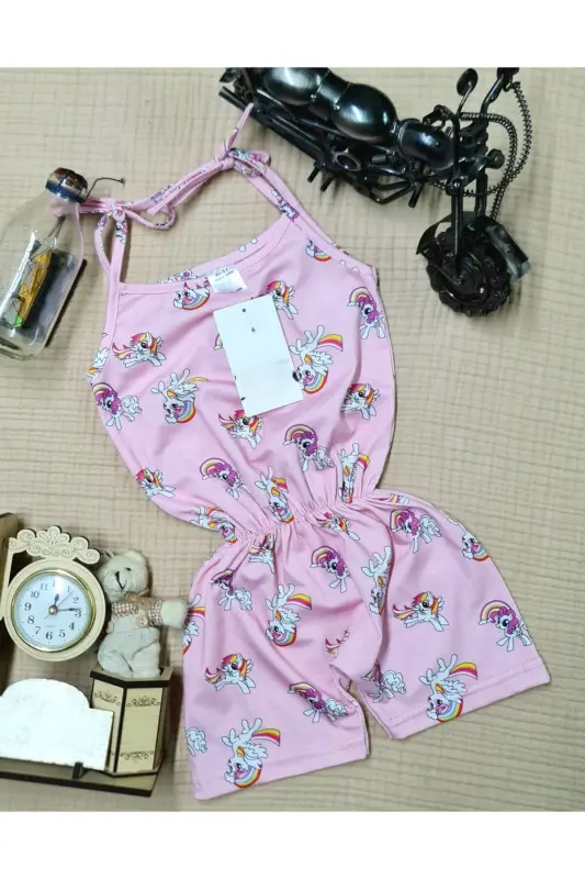 Unicon Digital Printed Summer Tank Top Girl Jumpsuit - 1