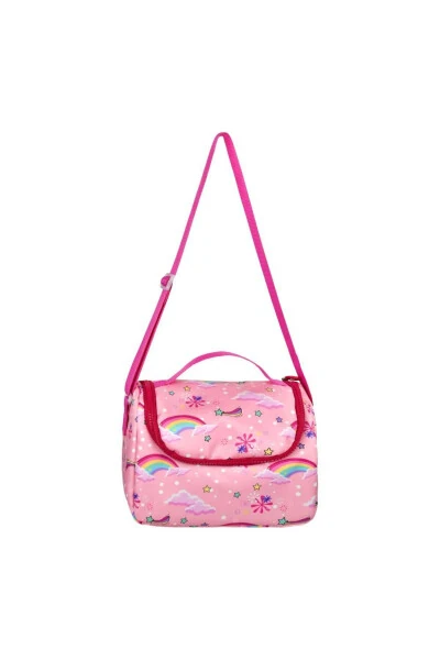 Unicorn Feeding & Pencil Case Set for Girls, Orthopedic Back Support, Luxury Elementary School Backpack - 6