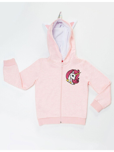 Unicorn Hoodie for Girls - 7