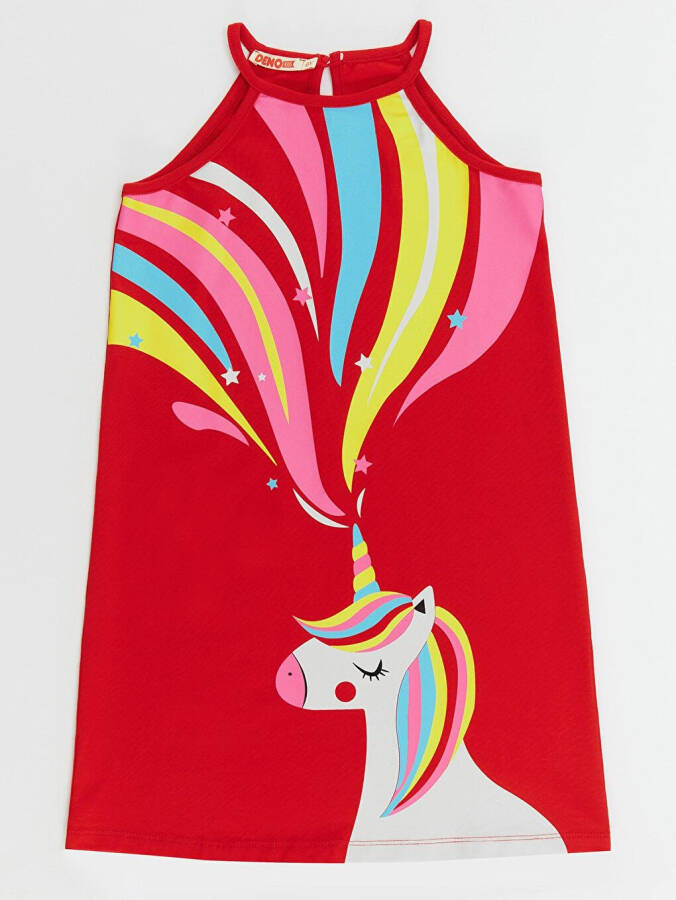 Unicorn Love Girl Dress - 8