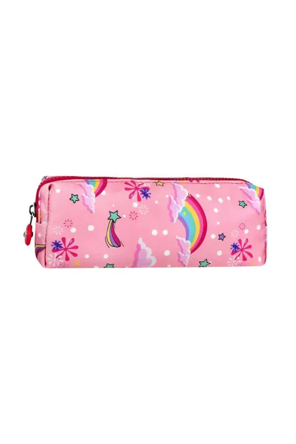 Unicornsh shaklli qizlar uchun ortopedik orqa tarafini qo'llab-quvvatlovchi, hashamatli boshlang'ich maktab ryukzagi to'plami, ovqatlanish va qalamlar uchun joy bilan - 7