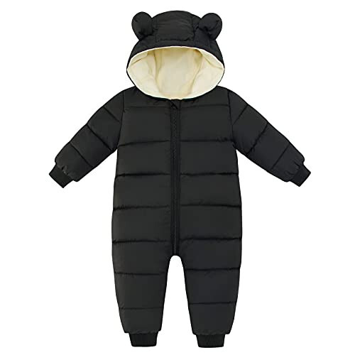 UNIFACO Baby Boys Snowsuit Newborn Baby Girls Winter Coat Toddler Clothes - 1