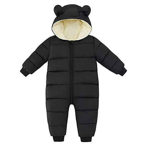 UNIFACO Baby Boys Snowsuit Newborn Baby Girls Winter Coat Toddler Clothes - 1