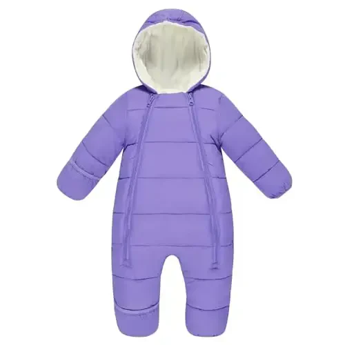 UNIFACO Baby Boys Snowsuit Newborn Baby Girls Winter Coat Toddler Clothes - UNIFACO