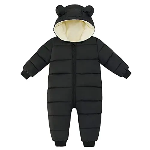 UNIFACO Baby Boys Snowsuit Newborn Baby Girls Winter Coat Toddler Clothes - UNIFACO
