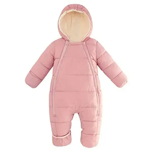 UNIFACO Baby Boys Snowsuit Newborn Baby Girls Winter Coat Toddler Clothes 
