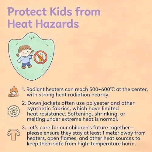 UNIFACO Girls Winter Coats Hooded Puffer Jackets Medium Length Down-like Cotton Coats Snow Outwear 5-12Y - 4