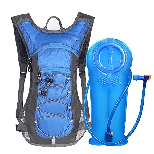 Unigear Hydration Pack Backpack yugurish, sayohat, velosipedda yurish, toqqa chiqish, camping, velosipedda sayr qilish uchun 70 oz 2L suv qopi bilan 