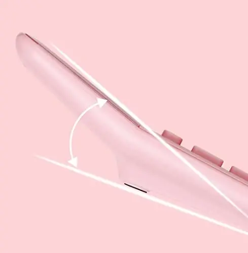 UNIONE Big Size Calculator with a Bright LCD, Dual Power Handheld Desktop. Color. Business, Office, High School 5×7in (WHITE) - 5