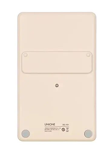 UNIONE Pocket & Desktop Pink Calculator with a Bright LCD, Dual Power Handheld Desktop. Color. Business, Office, High School - 4