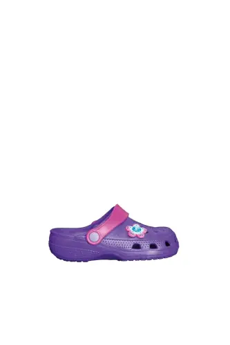 Унисекс Детские Сандалии-фиолетовый эмодзи 