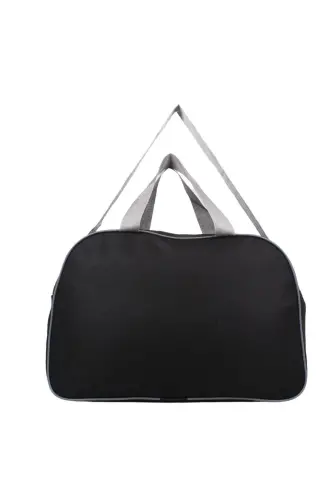 Унисекс дорожная и спортивная сумка - черная - 5