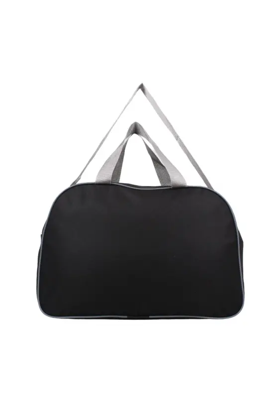 Унисекс дорожная и спортивная сумка - черная - 5