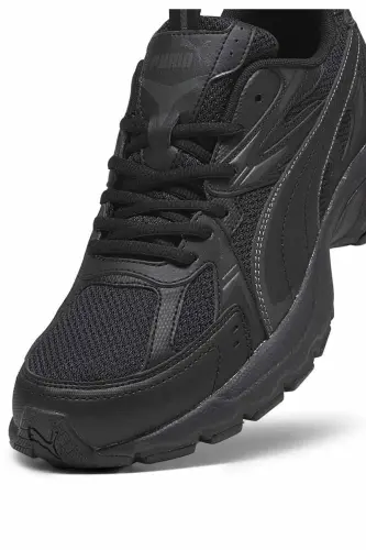 Унисекс Комфорт Табан Йюрюш Ве Кошу Айяккабысы-Black - 4