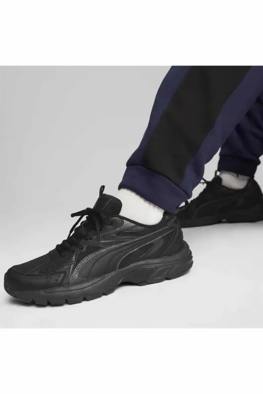 Унисекс Комфорт Табан Йюрюш Ве Кошу Айяккабысы-Black - 7