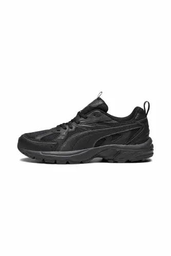 Унисекс Комфорт Табан Йюрюш Ве Кошу Айяккабысы-Black - 6