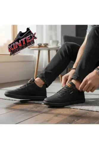 Uniseks Oq Kundalik Qulay Sport Oyoq Kiyimi Sneaker Oq-Ekru - 1