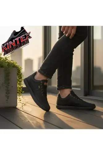 Uniseks Oq Kundalik Qulay Sport Oyoq Kiyimi Sneaker Oq-Ekru - EXELLO (1)