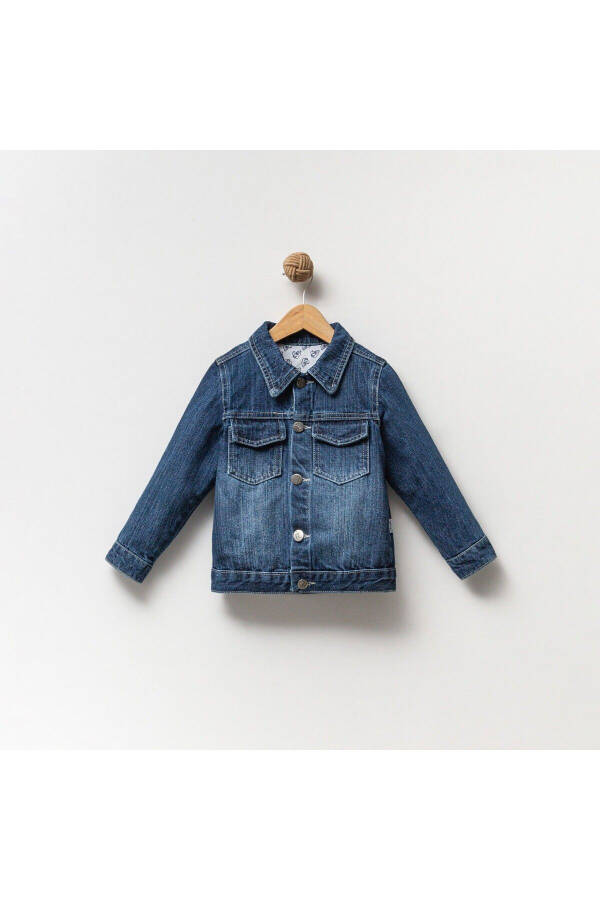 Unisex 1-4 Years Basic Children's Denim Jacket - 1