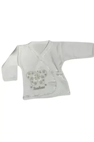 Unisex 10 Pieces Newborn Hospital Outfit Romper Set with Butterfly Embroidery-BUTTERFLY - WEBOMBINOO (1)