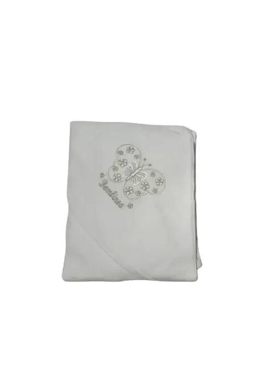 Unisex 10 Pieces Newborn Hospital Outfit Romper Set with Butterfly Embroidery-BUTTERFLY - 3