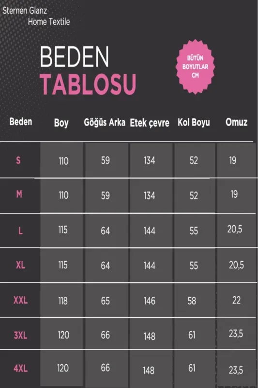 Unisex 4'lü Bornoz Set Nakışlı Baş Havlulu Çeyiz Seti Hamam Seti Banyo Seti %100 Pamuk-krem - 3
