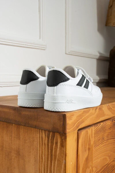 Unisex Air Velcro School Shoes Sneaker Sports Shoes (20-35) for Boys - Girls - Kids - Babies - 4