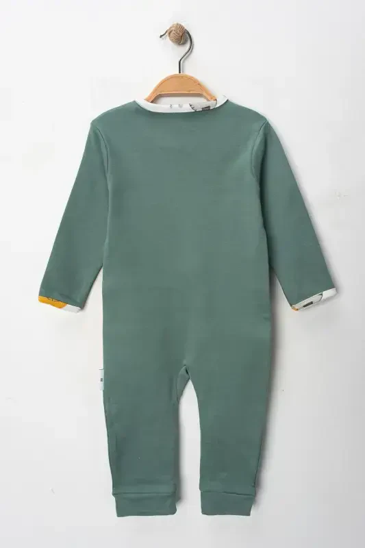 Unisex Baby 3-Piece Animal Figure Romper Set - 6