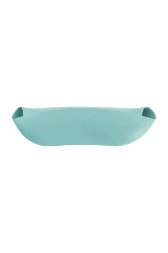 Unisex Baby Basic Silicone Bib Aqua Green - 3
