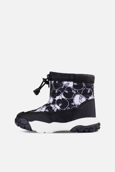 Unisex Baby Black Melon Fur Boots - Vicco (1)