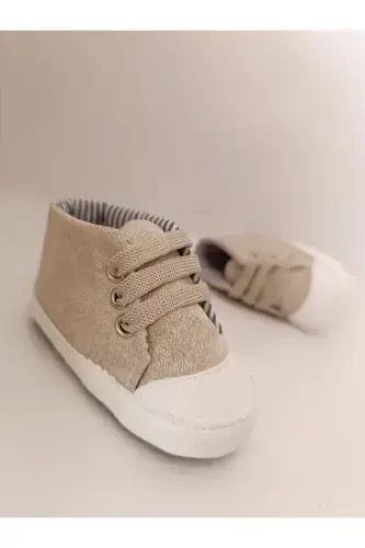 Unisex Baby Brown Shoes-BROWN - 1