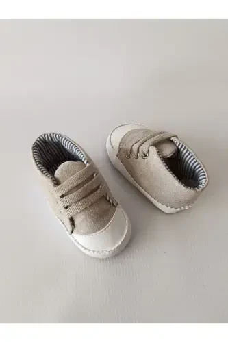 Unisex Baby Brown Shoes-BROWN - 4