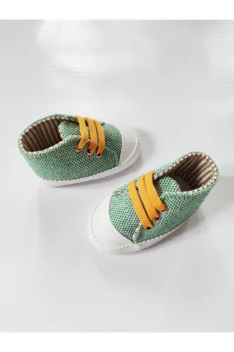 Unisex Baby Green Shoe-GREEN 