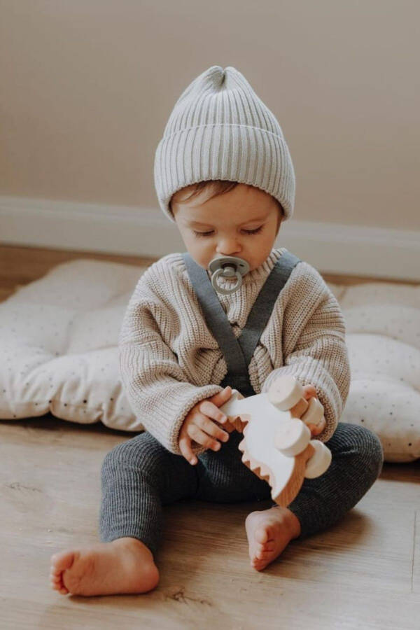 Unisex Baby-Kid's Crew Neck Knit Sweater 6 Months-5 Years - 8